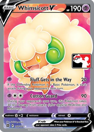 Whimsicott V - 160/172 (160) [Prize Pack Series Cards] Holofoil - Deck Out Gaming