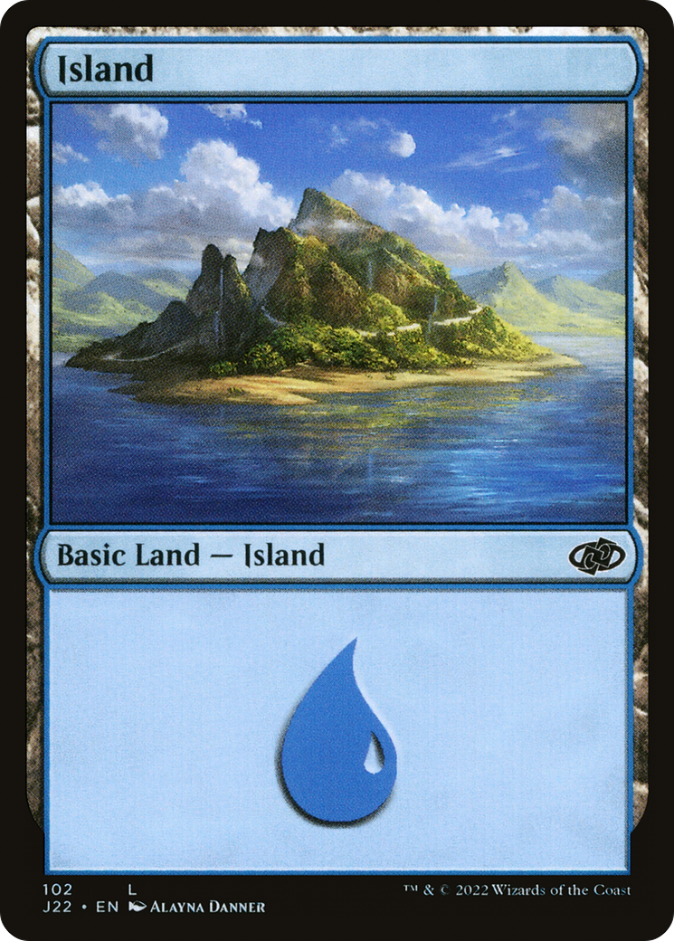 Island (102) (102) [Jumpstart 2022] - Deck Out Gaming