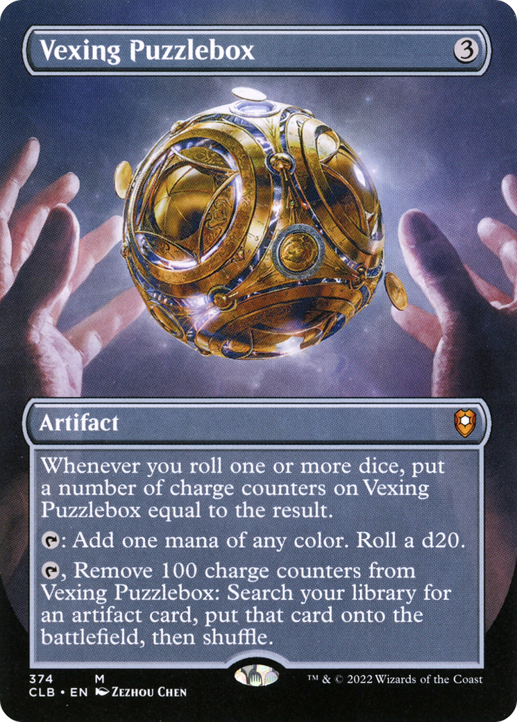 Vexing Puzzlebox (Borderless) (374) [Commander Legends: Battle for Baldur's Gate] - Deck Out Gaming