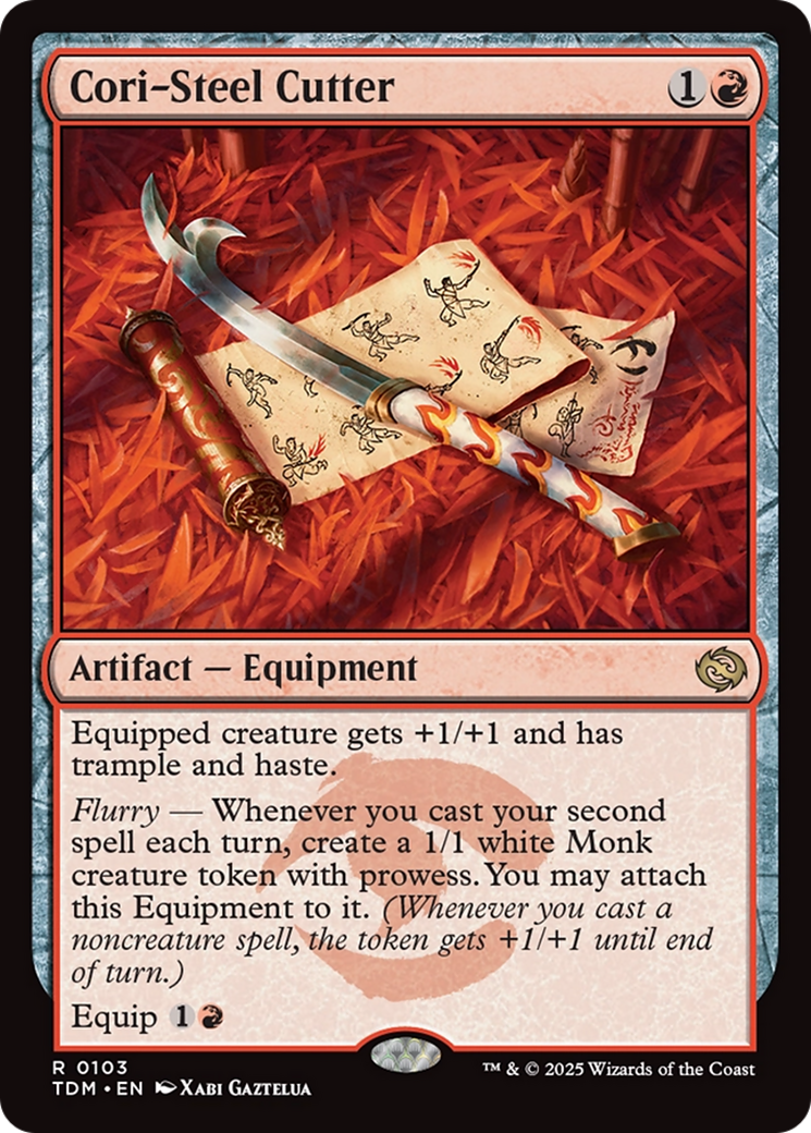 Cori-Steel Cutter (103) [Tarkir: Dragonstorm] - Deck Out Gaming
