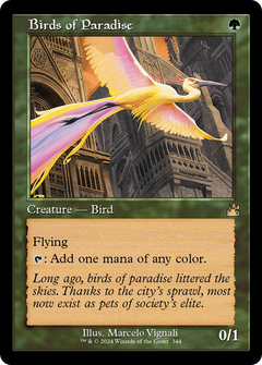 Birds of Paradise (Retro Frame) (344) [Ravnica Remastered] - Deck Out Gaming