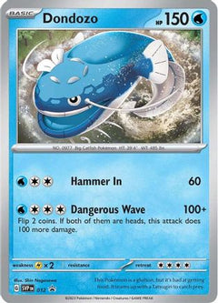 Dondozo - 012 (12) [SV: Scarlet & Violet Promo Cards] Holofoil - Deck Out Gaming