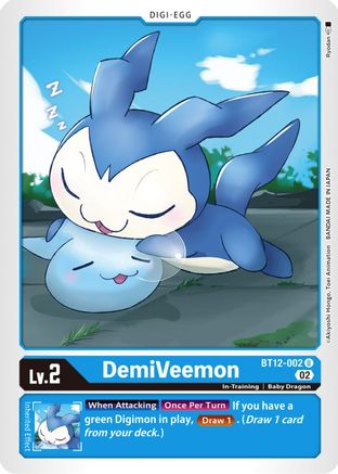 DemiVeemon (BT12-002) [Across Time] - Deck Out Gaming