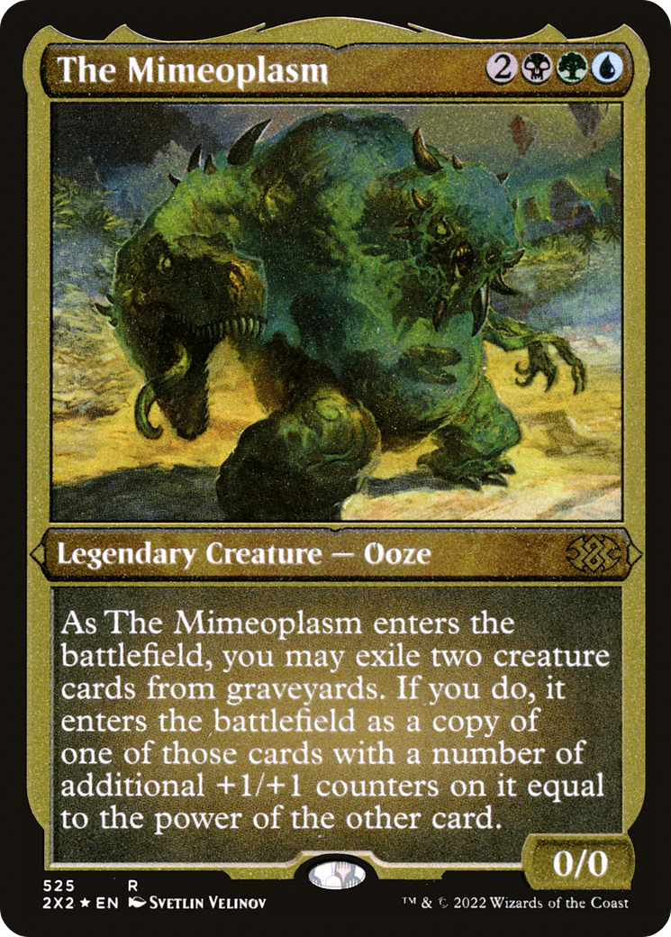 The Mimeoplasm (Foil Etched) (525) [Double Masters 2022] foil - Deck Out Gaming