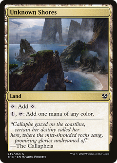 Unknown Shores (249) [Theros Beyond Death] - Deck Out Gaming