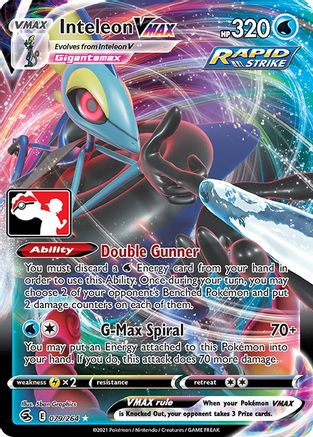 Inteleon VMAX (79) [Prize Pack Series Cards] Holofoil - Deck Out Gaming