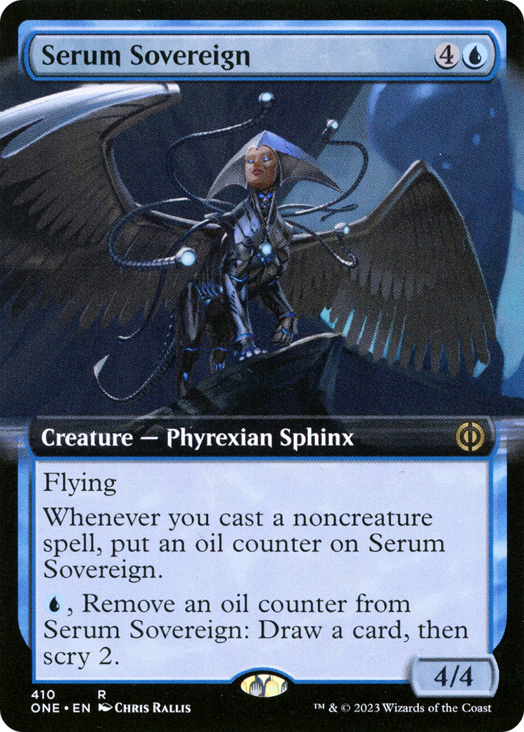 Serum Sovereign (Extended Art) (410) [Phyrexia: All Will Be One] foil - Deck Out Gaming