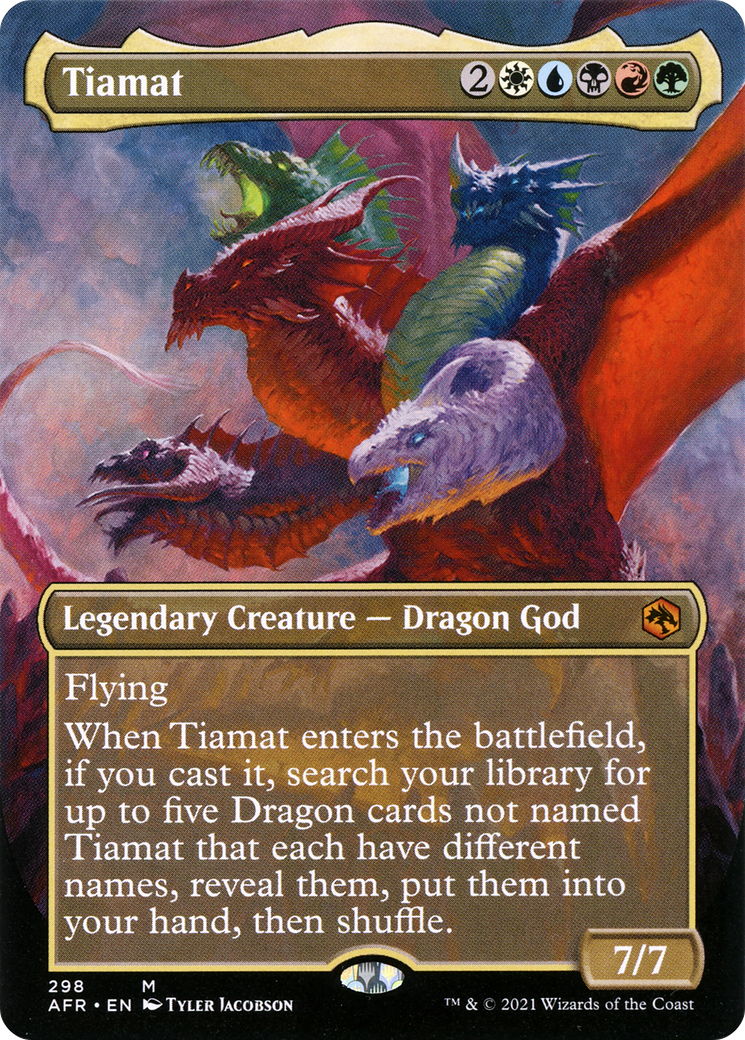 Tiamat (298) [Adventures in the Forgotten Realms] foil - Deck Out Gaming