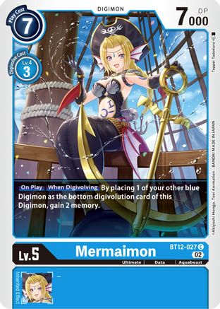 Mermaimon (BT12-027) [Across Time] - Deck Out Gaming