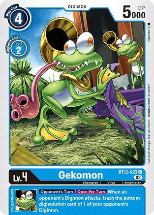 Gekomon (BT12-023) [Across Time] - Deck Out Gaming