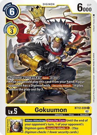 Gokuumon (BT12-039) [Across Time] - Deck Out Gaming