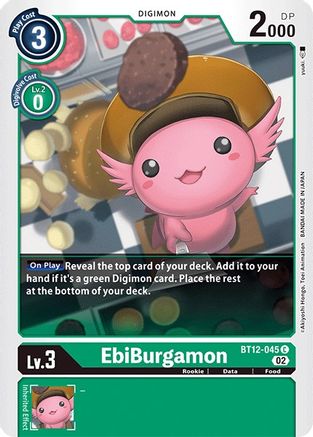 EbiBurgamon (BT12-045) [Across Time] - Deck Out Gaming