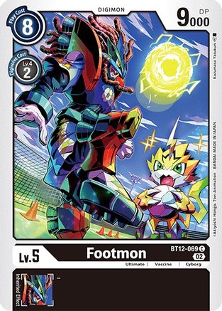 Footmon (BT12-069) [Across Time] - Deck Out Gaming