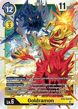 Goldramon (EX3-035) [Revision Pack Cards] - Deck Out Gaming