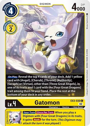 Gatomon (EX3-030) [Revision Pack Cards] - Deck Out Gaming