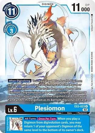 Plesiomon (EX3-023) [Revision Pack Cards] - Deck Out Gaming