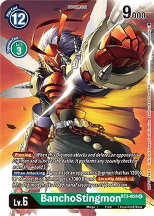 BanchoStingmon (Across Time Pre-Release) (BT3-058) [Release Special Booster] - Deck Out Gaming