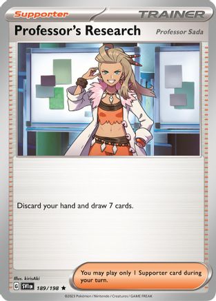 Professor's Research - 189/198 (189) [Deck Exclusives] - Deck Out Gaming