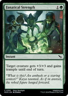 Fanatical Strength (159) [Murders at Karlov Manor] foil - Deck Out Gaming