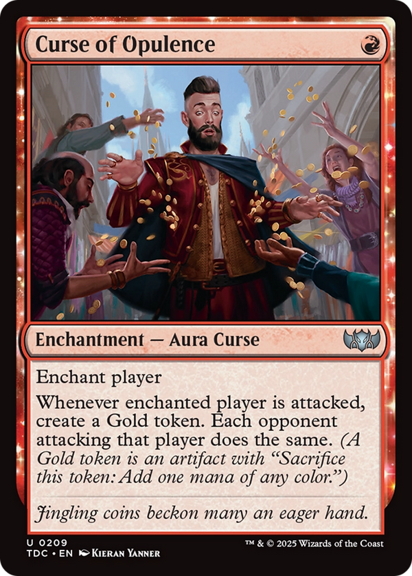 Curse of Opulence (209) [Commander: Tarkir: Dragonstorm] - Deck Out Gaming