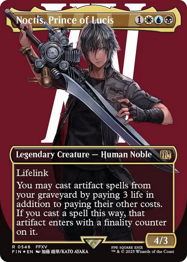 Noctis, Prince of Lucis (546) (Surge Foil) [FINAL FANTASY] foil - Deck Out Gaming