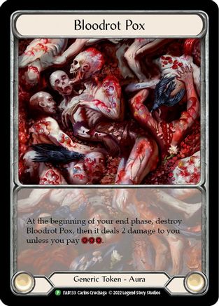 Bloodrot Pox - FAB133 (FAB133) [Flesh and Blood: Promo Cards] Rainbow Foil - Deck Out Gaming