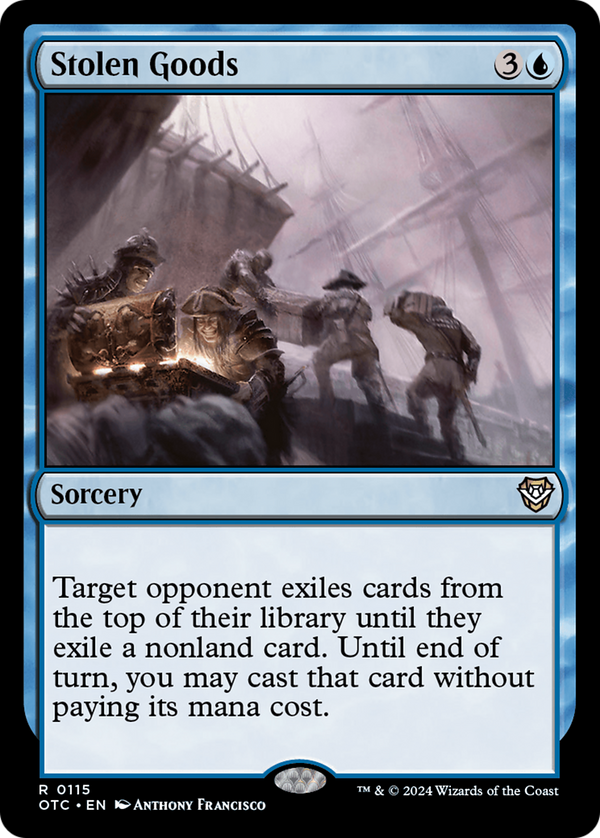 Stolen Goods (115) [Outlaws of Thunder Junction Commander] - Deck Out Gaming