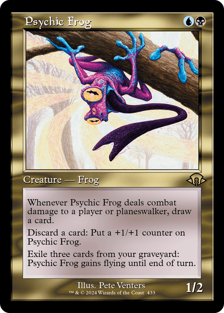 Psychic Frog (Retro Frame) (433) [Modern Horizons 3] foil - Deck Out Gaming