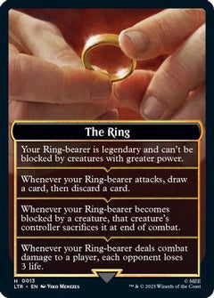 The Ring Helper Card (13) [Universes Beyond: The Lord of the Rings: Tales of Middle-earth] - Deck Out Gaming
