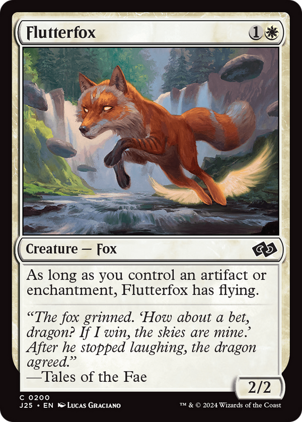 Flutterfox (200) [Foundations Jumpstart] - Deck Out Gaming