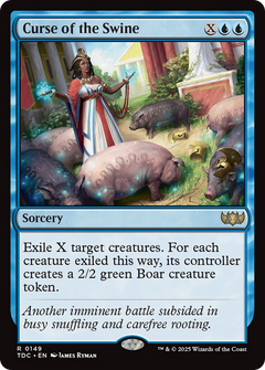 Curse of the Swine (149) [Commander: Tarkir: Dragonstorm] - Deck Out Gaming