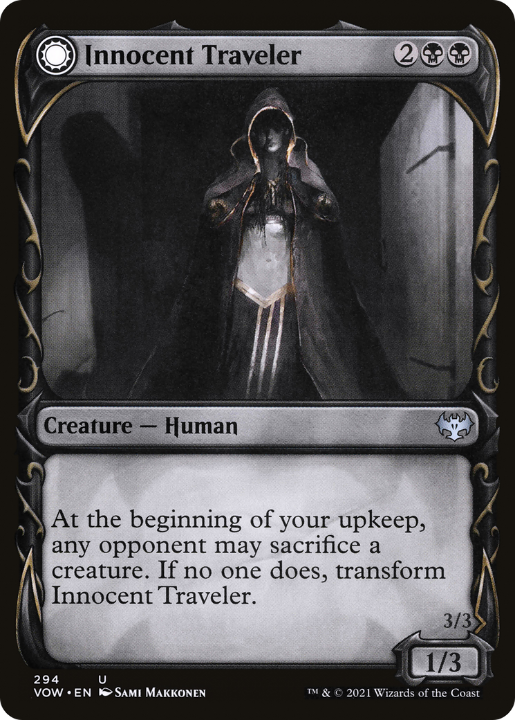 Innocent Traveler (Showcase) (294) [Innistrad: Crimson Vow] - Deck Out Gaming