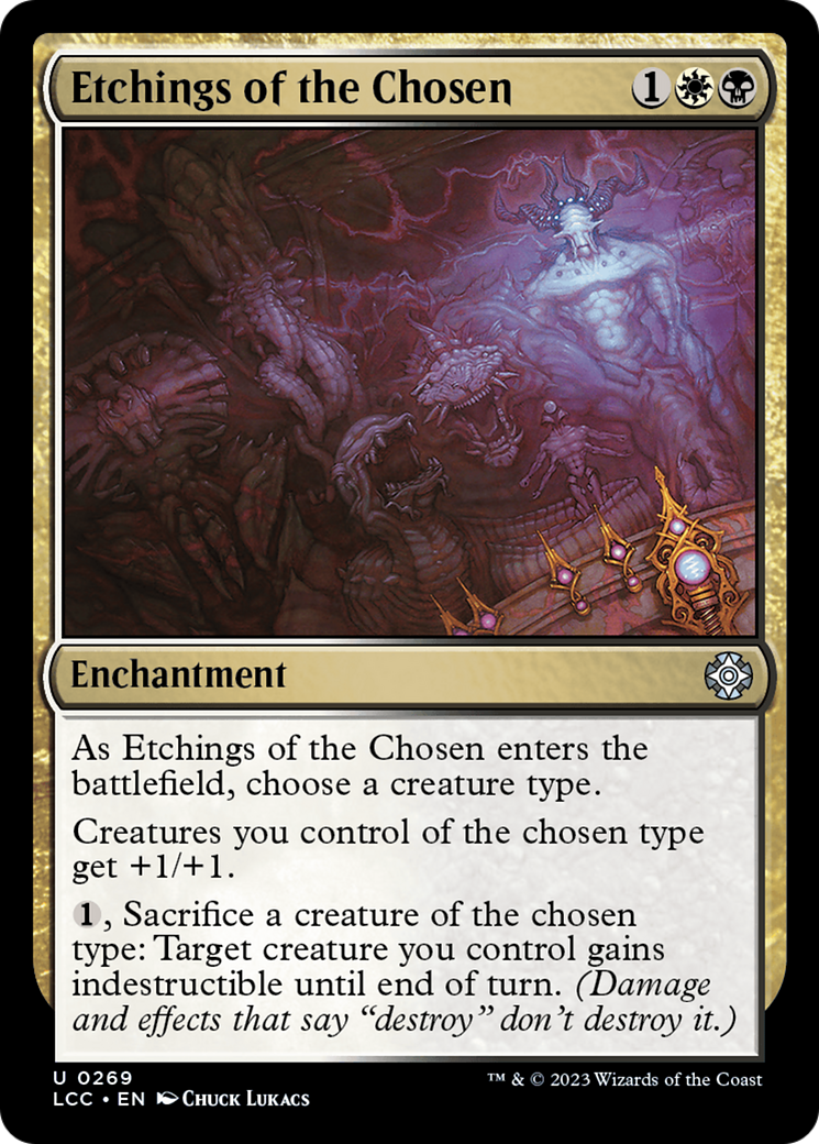 Etchings of the Chosen (269) [The Lost Caverns of Ixalan Commander] - Deck Out Gaming