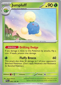 Jumpluff (3) [SV02: Paldea Evolved] Reverse Holofoil - Deck Out Gaming