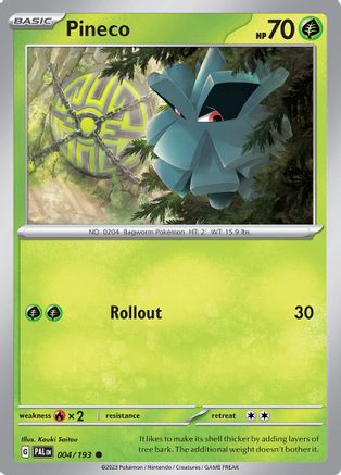 Pineco (4) [SV02: Paldea Evolved] - Deck Out Gaming