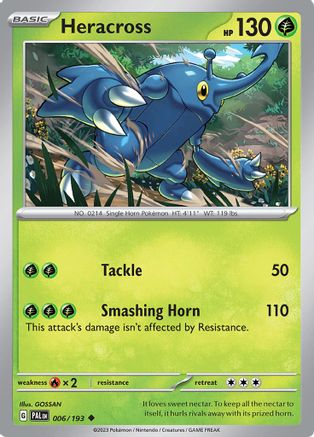 Heracross - 006/193 (6) [SV02: Paldea Evolved] - Deck Out Gaming