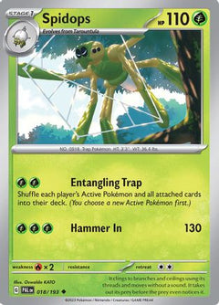 Spidops (18) [SV02: Paldea Evolved] - Deck Out Gaming