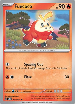 Fuecoco - 035/193 (35) [SV02: Paldea Evolved] - Deck Out Gaming