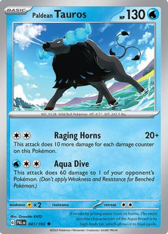 Paldean Tauros - 041/193 (41) [SV02: Paldea Evolved] - Deck Out Gaming