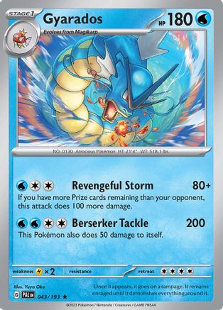 Gyarados (43) [SV02: Paldea Evolved] Holofoil - Deck Out Gaming