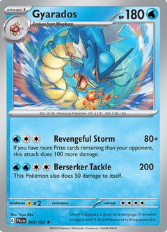 Gyarados (43) [SV02: Paldea Evolved] Holofoil - Deck Out Gaming