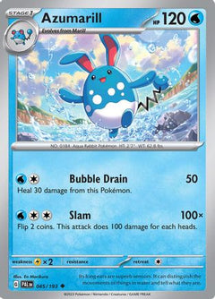 Azumarill (45) [SV02: Paldea Evolved] - Deck Out Gaming