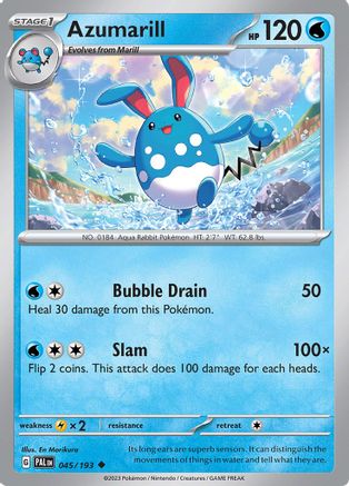 Azumarill (45) [SV02: Paldea Evolved] - Deck Out Gaming