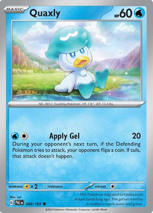 Quaxly - 049/193 (49) [SV02: Paldea Evolved] - Deck Out Gaming