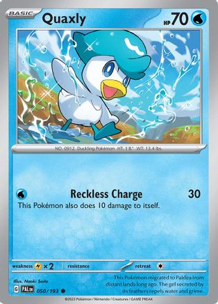 Quaxly - 050/193 (50) [SV02: Paldea Evolved] - Deck Out Gaming