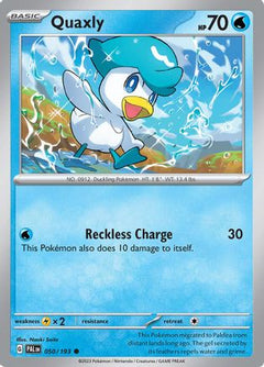 Quaxly - 050/193 (50) [SV02: Paldea Evolved] - Deck Out Gaming