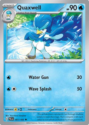 Quaxwell - 051/193 (51) [SV02: Paldea Evolved] - Deck Out Gaming