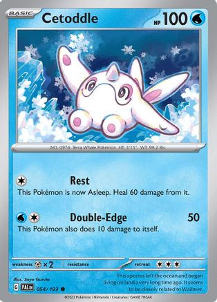 Cetoddle - 054/193 (54) [SV02: Paldea Evolved] - Deck Out Gaming