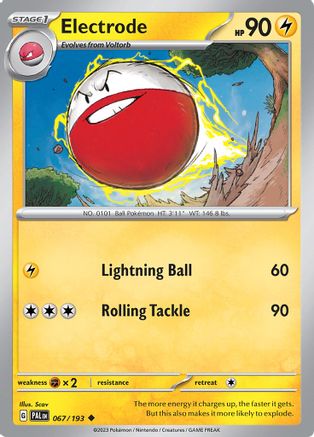 Electrode (67) [SV02: Paldea Evolved] - Deck Out Gaming