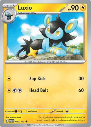 Luxio (70) [SV02: Paldea Evolved] - Deck Out Gaming